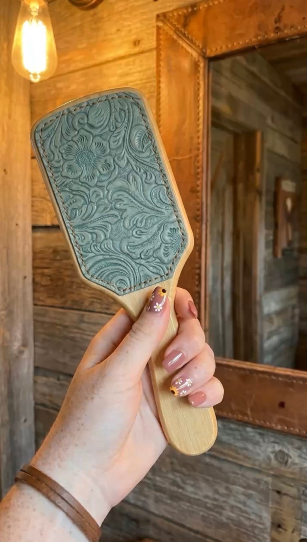 Handmade Western Hairbrushes
