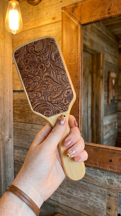 Handmade Western Hairbrushes